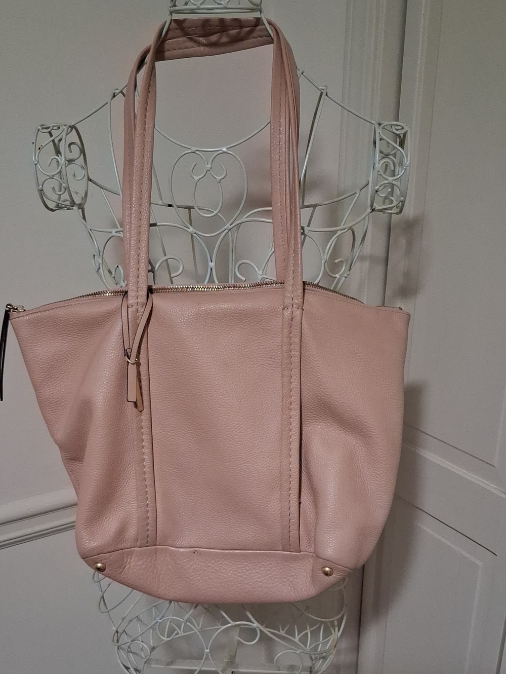 Vera Bradley Blush Pink Leather Tote